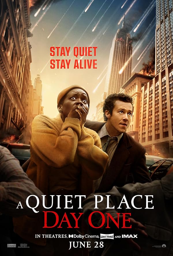 فیلم مکانی ساکت 3 روز اول A Quiet Place: Day One