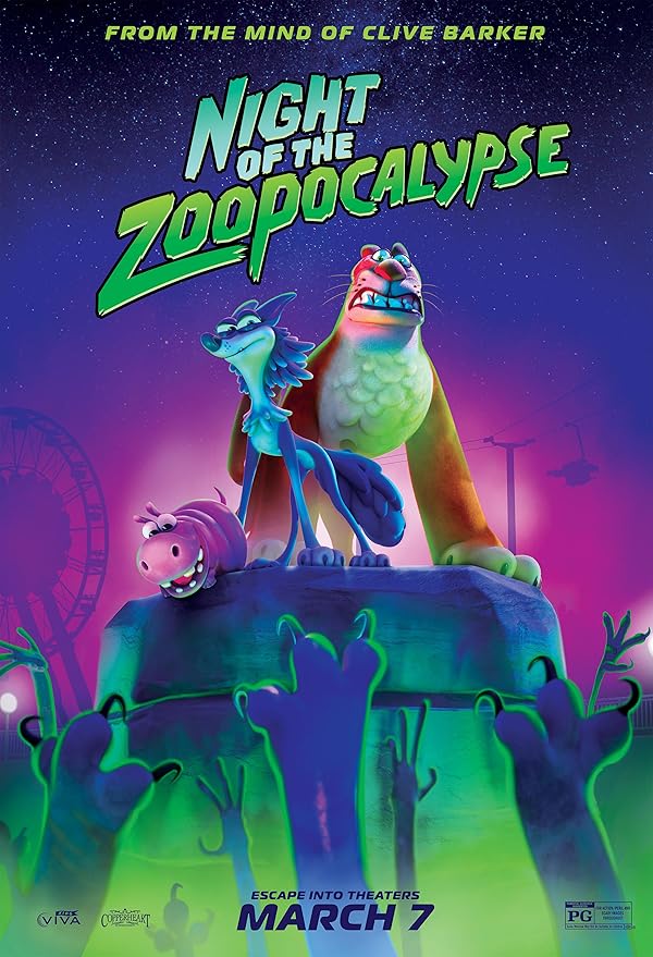 انیمیشن شب آخرالزمانی باغ‌ وحش Night of the Zoopocalypse